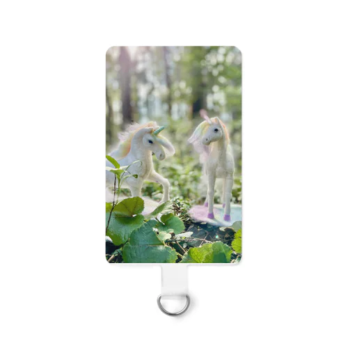 ダブルレインボー☆ユニコーン   Smartphone Strap