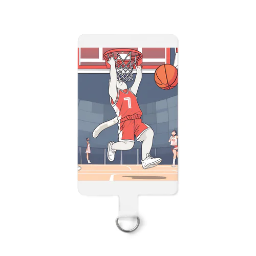 頑張ってるけどシュート決まらないふくたろう Smartphone Strap
