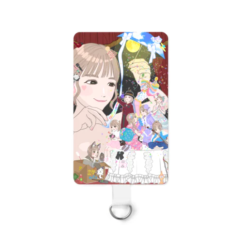 ‎✮⋆˙こはるん 10th anniversary✩.*˚ Smartphone Strap