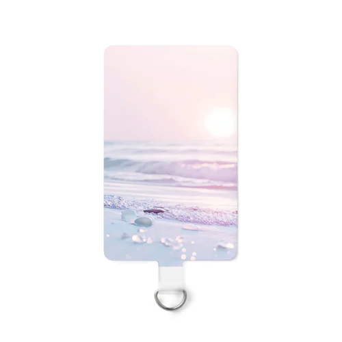シーグラスと海　その2 Smartphone Strap