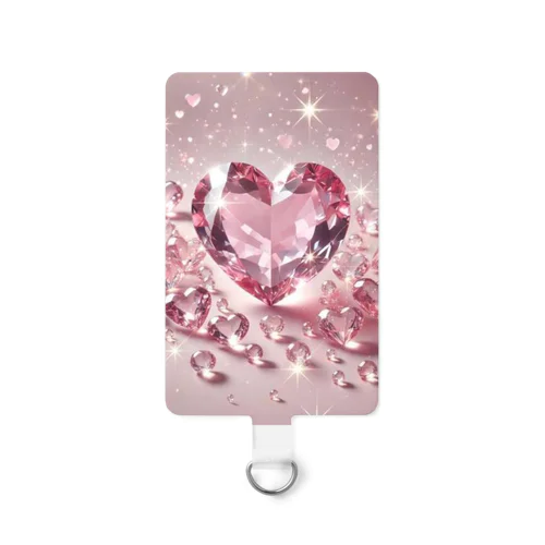 煌めきジュエル（ピンク） Smartphone Strap