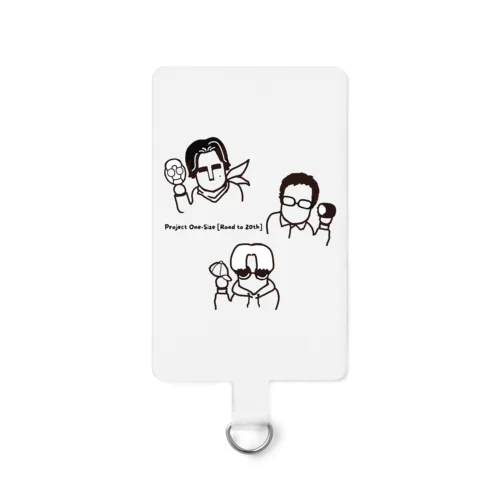 ３人の個性をギュッと集結 Smartphone Strap