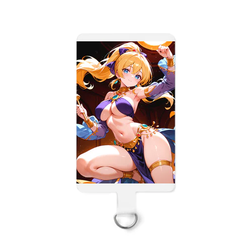 紫の踊り子タレイア 二次元タレイアシリーズNo.2 4-2-250204 Smartphone Strap