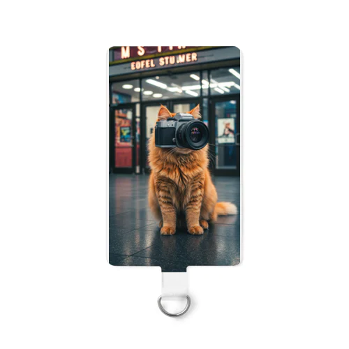 NO MORE 動画泥棒 Smartphone Strap