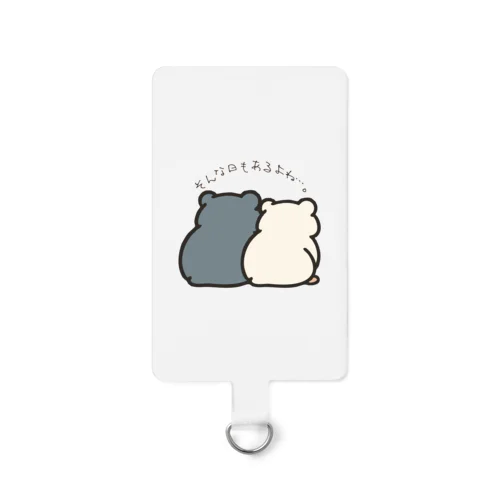はむちゃん・くろちゃん Smartphone Strap