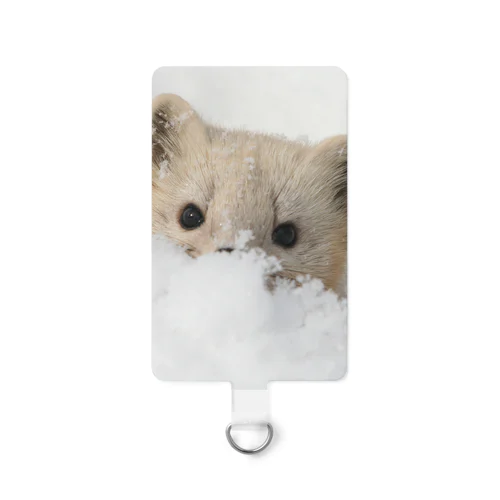【#癒される】サロベツのエゾクロテン Smartphone Strap