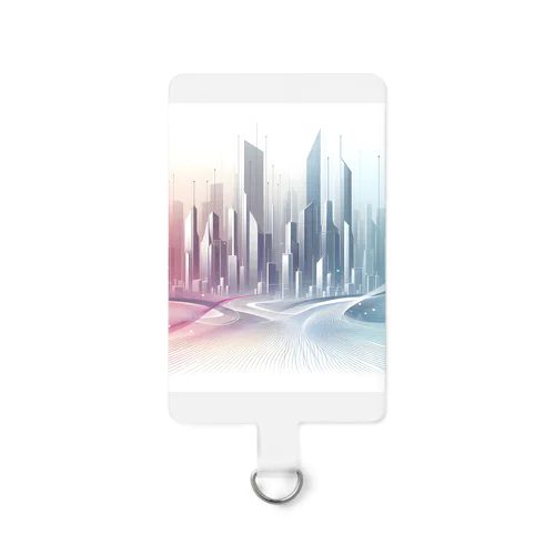 空の線 Smartphone Strap