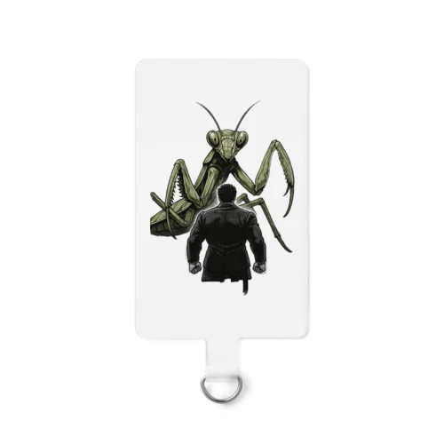 「巨大カマキリVS俺」｜宴会・ネタ系・インパクト勝負！ Smartphone Strap