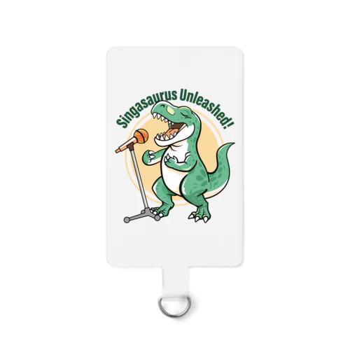 ティラノ・熱唱シンガザウルス Smartphone Strap