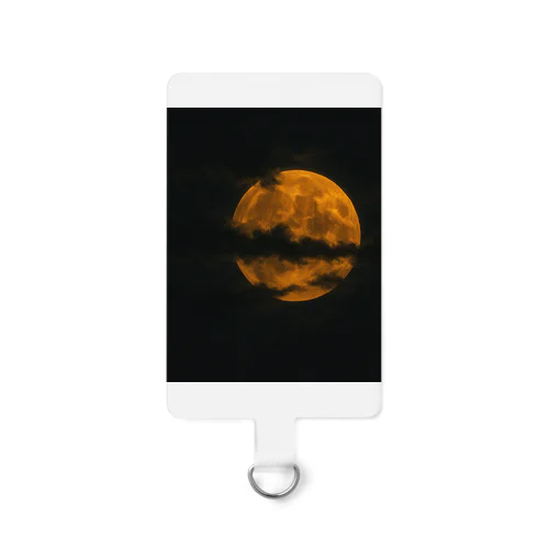 沈黙の月 Smartphone Strap