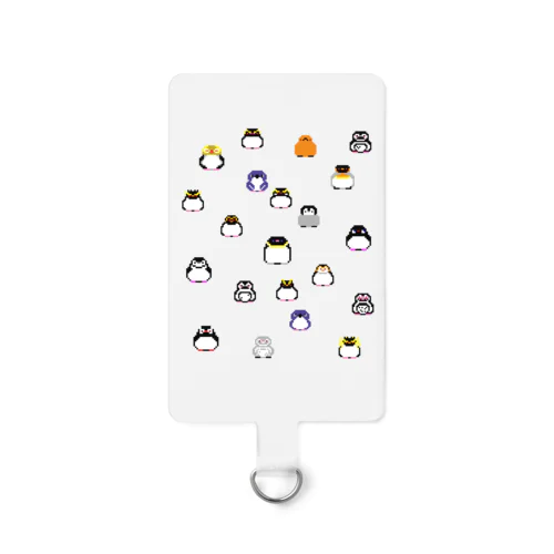 16bit Penguins Allstars(Sougara) Smartphone Strap