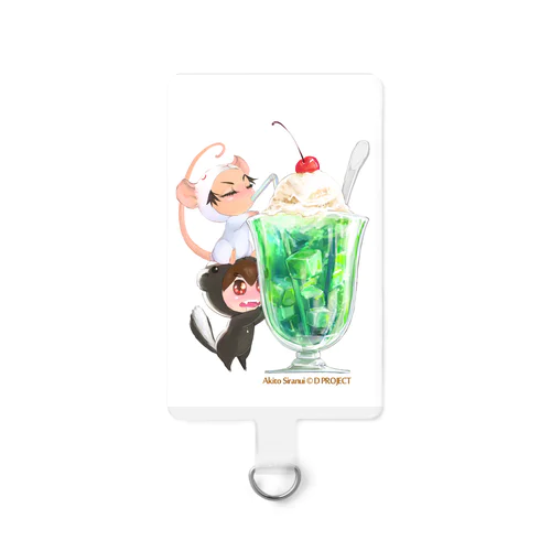 きぐるみーず（クリームソーダ) Smartphone Strap