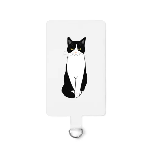 お利口さんのハチワレちゃん Smartphone Strap