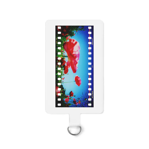 RED POPPY Smartphone Strap