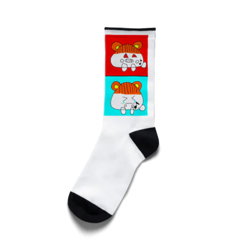 喜怒哀楽ウタハムちゃん (きちんとした方) Socks