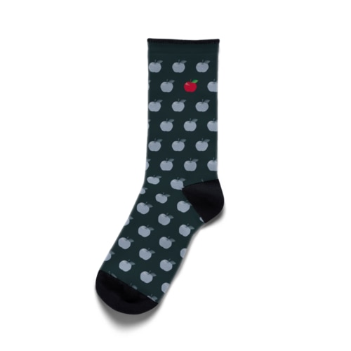 ソックス ズレてもぱんだちゃんのリンゴ Socks