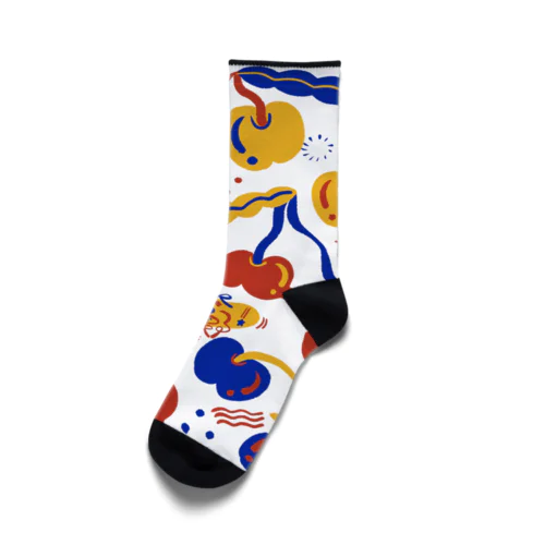 🍒踊るサクランボ🍒 Socks