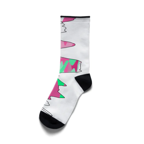 Dancing Wave Socks