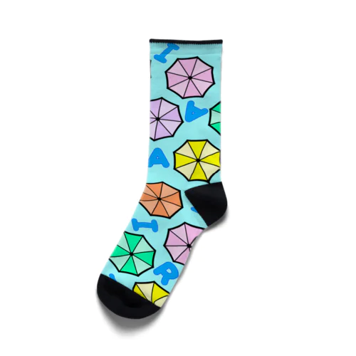 傘の花-YAN Socks