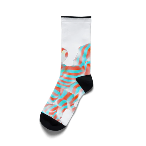 arabesque socks ソックス