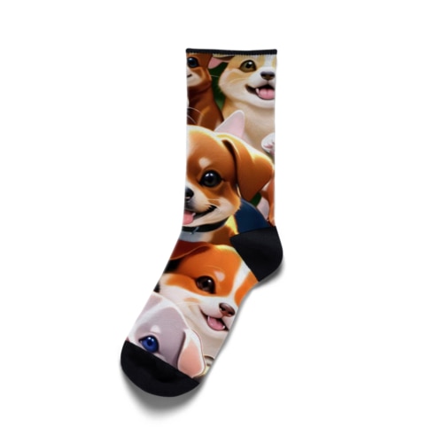 犬と猫まみれ Socks