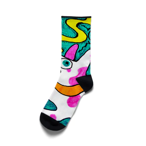 ももいろのいぬ Socks