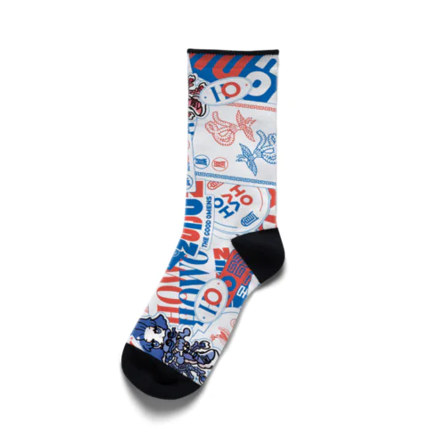 ロゴいっぱい靴下 Socks