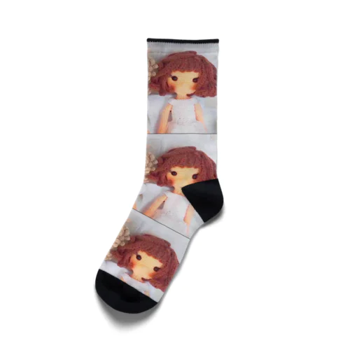 仲良しな幼なじみの2人あみぐるみドール Socks