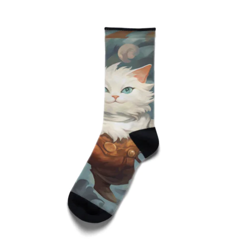 スチームパンクな猫 -b Socks