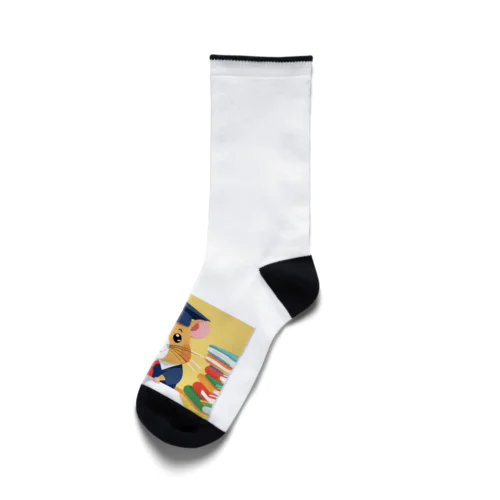 アーモンド好きのハムスターココちゃんのガチ Socks