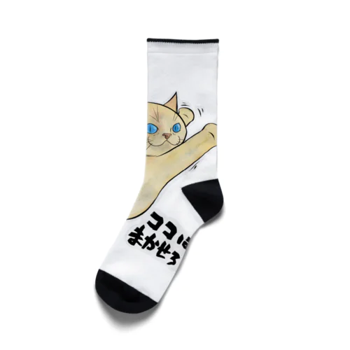 ココはまかせろ Socks