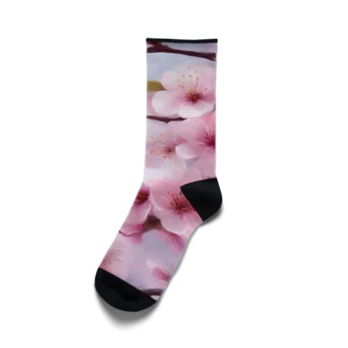 桜色の幸せなひととき Socks