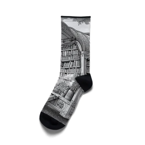 Library - 図書館 Socks