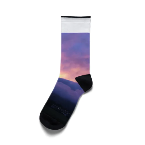 神秘的な空 Socks