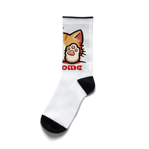 肉球で目隠し猫ちゃん Socks