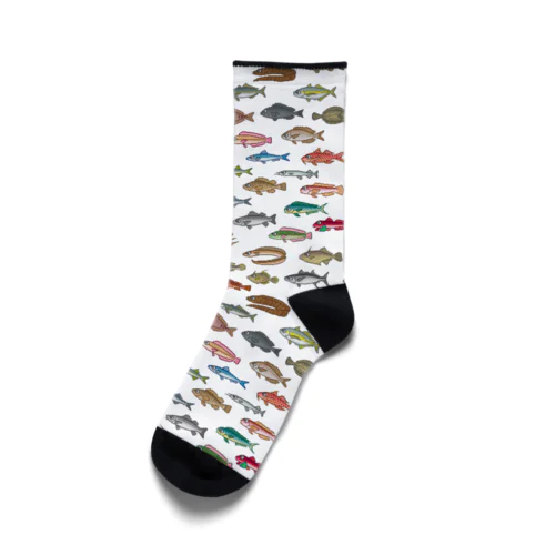 FISH_FB_DOT_1 Socks