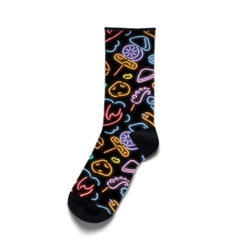 ネオンおでん Socks