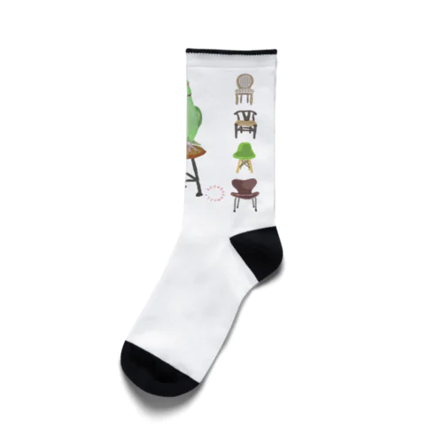 ワカケと椅子いろいろ Socks