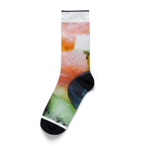 カラフルフルーツボウル Socks