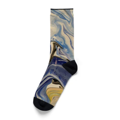 Blue  series Socks