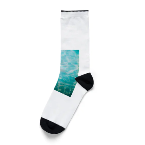 透き通った海 Socks
