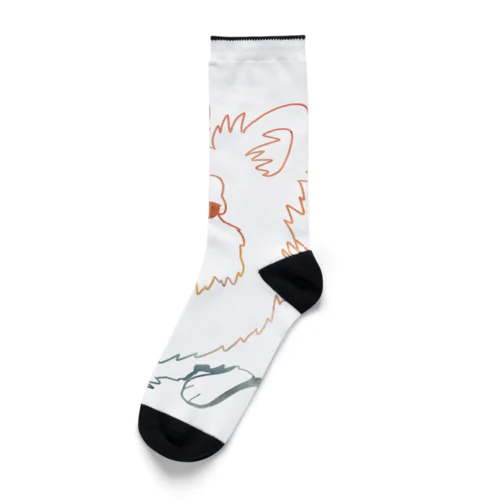 【サンプル】オーダーうちの子グッズ Socks