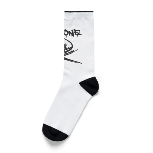 RAKUGAKIXBONE BLKCAM Socks