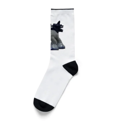 needle dog Socks