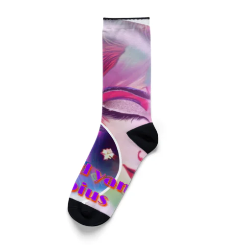 陰陽がメビウスする。 Socks