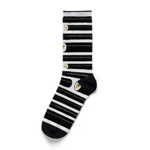 巻き寿司ボーダー Socks