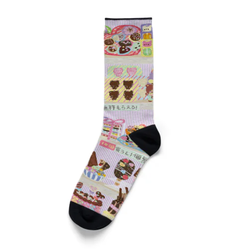 チョコレートストア Socks