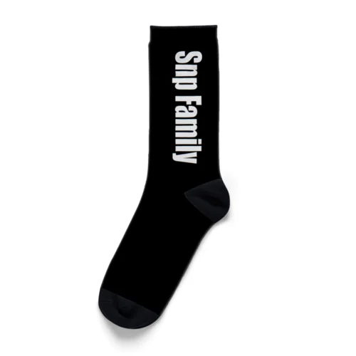 SnpFamily logo Socks