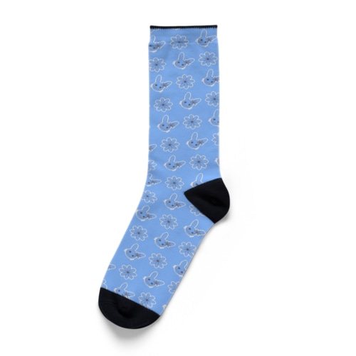 びっくり♥らびこ♥とお花 Socks