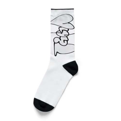 VINYL vertical Logo Socks